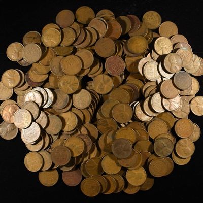 (250) WHEAT CENTS FROM THE 1930'S