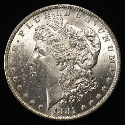 1881-O MORGAN DOLLAR BU