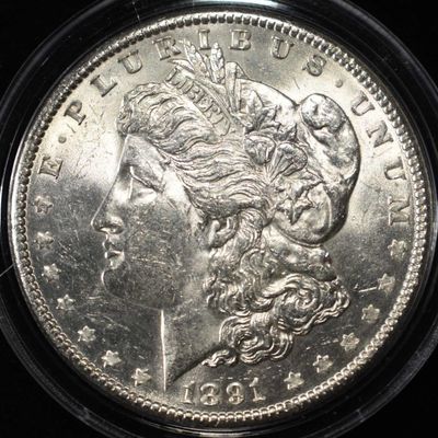 1891 MORGAN DOLLAR BU