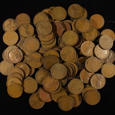 (109) WHEAT CENTS FROM THE TEENS