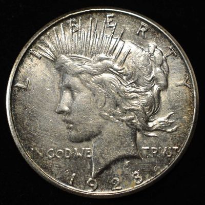 1928-S PEACE DOLLAR CH AU
