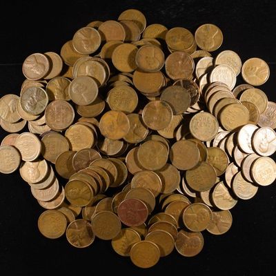 200 "S" MINT WHEAT CENTS