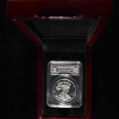 2009-DC AMERICAN SILVER EAGLE OVERSTRIKE