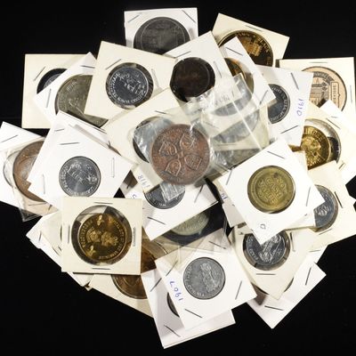(39) MISC TOKENS LOT