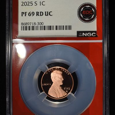 2025-S SHIELD CENT NGC PF69 RD UC
