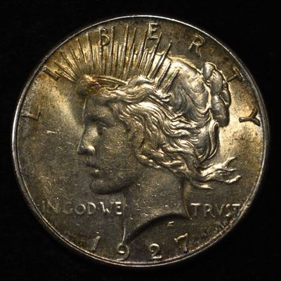 1927-S PEACE DOLLAR BU
