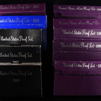 1980-1989 PROOF SETS