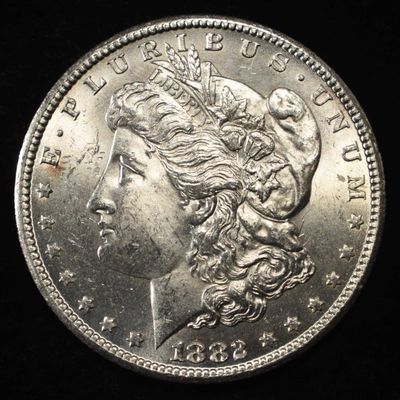 1882-CC MORGAN DOLLAR CH BU