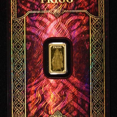 FRIGG 1/100TH OZ .9999 GOLD BAR