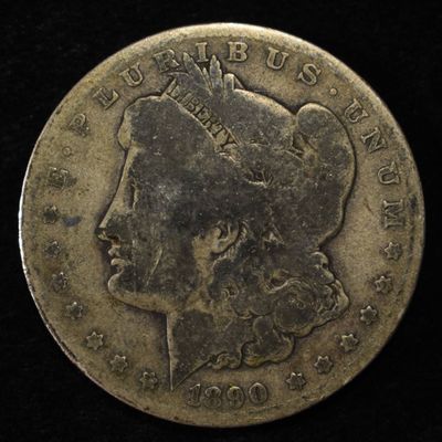 1890-O MORGAN DOLLAR
