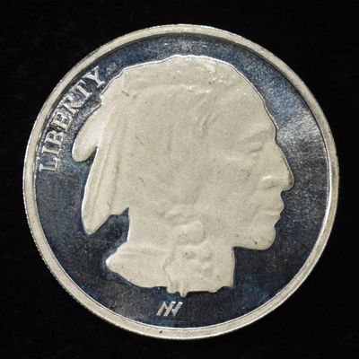 1 OZ .999 SILVER PROOF ROUND