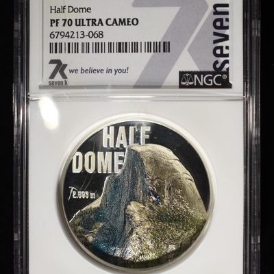 2023 COOK ISLANDS HALF DOME NGC PF70 ULTRA CAMEO
