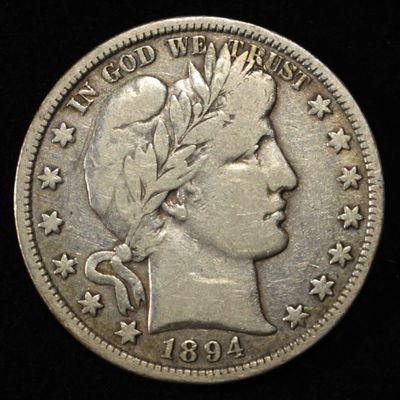 1894 BARBER HALF DOLLAR FINE