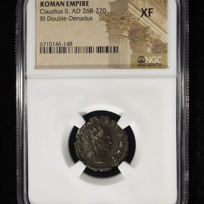 CLAUDIUS II, AD 268-270 NGC XF