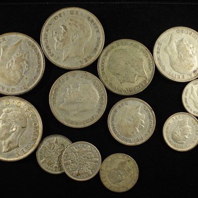 UNITED KINGDOM 50% SILVER COLLECTORS LOT