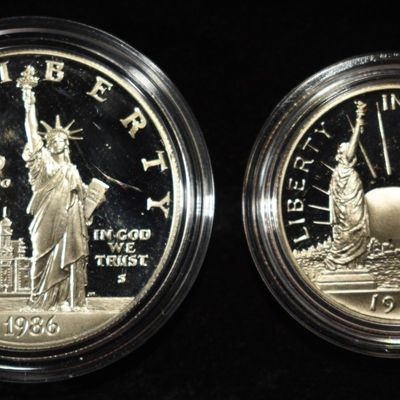 1986-S LIBERTY COMMEM SET