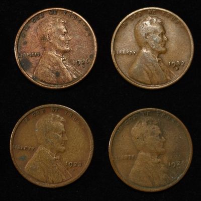 8 NICE EARLY SEMIKEY WHEAT CENTS