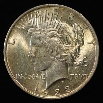 1923 PEACE DOLLAR CH BU