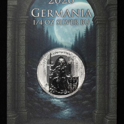 2026 GERMANIA 1/4 OZ SILVER BU LIMITED