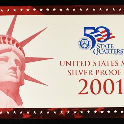 2001 US SILVER PROOF SET