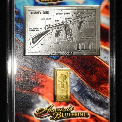 1G .999 GOLD & 1/4TH OZ .999 SILVER