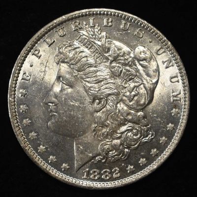 1882-O MORGAN DOLLAR CH BU