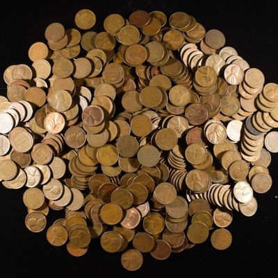 (500) WHEAT CENTS: MIXED DATES