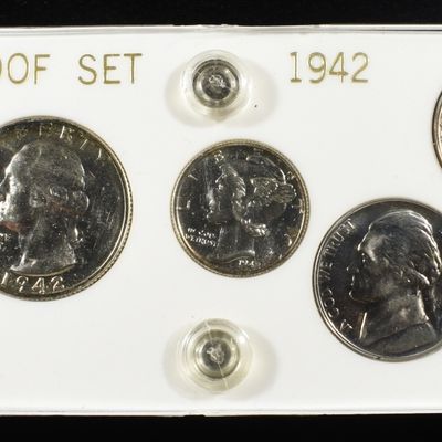 1942 SILVER PROOF SET