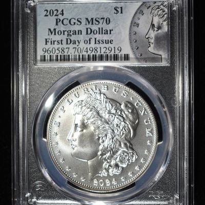 2024 MORGAN DOLLAR PCGS MS70 FDI