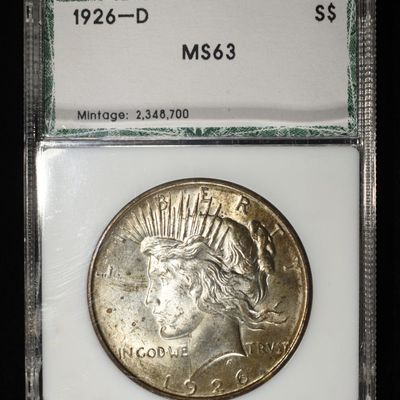 1926-D PEACE DOLLAR PCI CH BU
