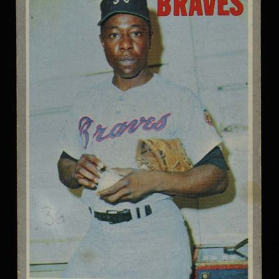 1970 TOPPS #500 HANK AARON BASEBALL CARD
