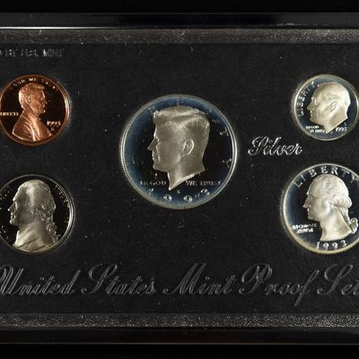 1993-S PREMIER SILVER PROOF SET