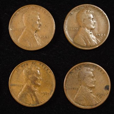 8 NICE EARLY SEMIKEY WHEAT CENTS