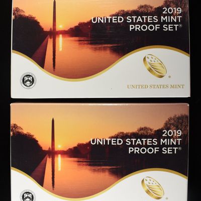 (2) 2019 MINT PROOF SETS