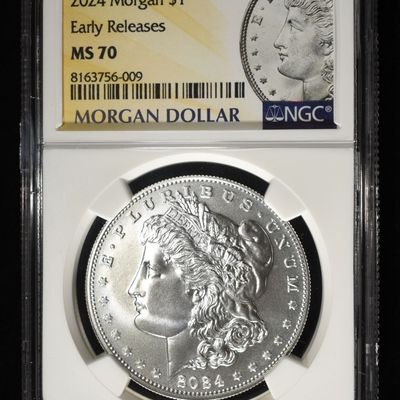 2024 MORGAN DOLLAR NGC MS70 EARLY RELEASES