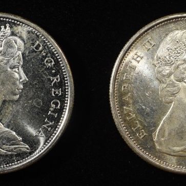 (4) 50C CANADIAN 92.5% SILVER