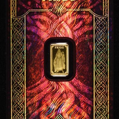 FRIGG 1/100TH OZ .9999 GOLD BAR