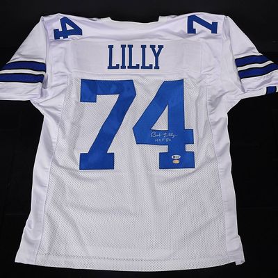 DALLAS COWBOYS BOB LILLY SIGNED JERSEY