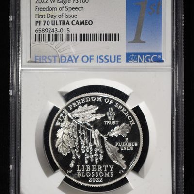 2022-W PLATINUM EAGLE NGC PF-70 ULTRA CAMEO