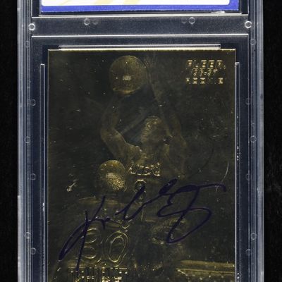 1996-97 KOBE BRYANT 23KT GOLD FLEER WCG GEM-NT