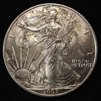 2003 AMERICAN SILVER EAGLE