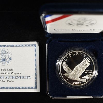 2008-P $1 COMMEM BALD EAGLE PROOF