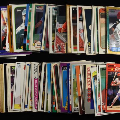 (91) BASEBALL CARDS COLLECTORS LOT