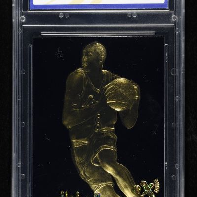 1996-97 BRYANT BLACK 23KT GOLD FLEER WCG GEM-NT