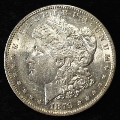 1879-O MORGAN DOLLAR AU/BU