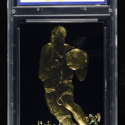 1996-97 BRYANT BLACK 23KT GOLD FLEER WCG GEM-NT