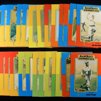 (25) BASEBALL IMMORTALS CARDS COLLECTORS LOT