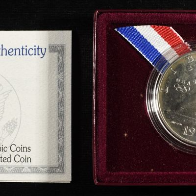 1992-D $1 COMMEM OLYMPIC