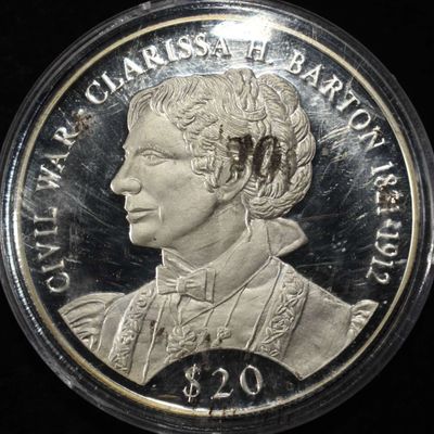 CIVIL WAR APPROX 0.7 OZ .999 SILVER ROUND