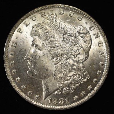 1881-O MORGAN DOLLAR BU